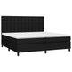 Kontinentalseng Med Madras 200 x 200 cm Sort
