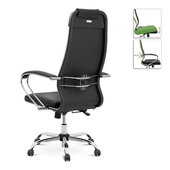 Kontorstol BOSS i Sort - Ergonomisk Design