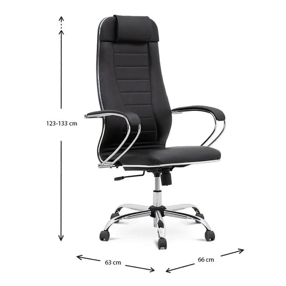 Kontorstol BOSS i Sort - Ergonomisk Design