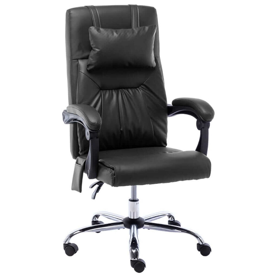 Kontorstol Med Massagefunktion Sort
