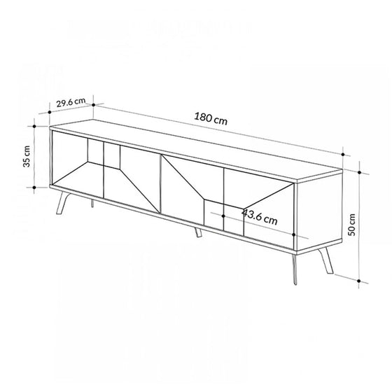 LUKAS TV Møbel i Egetræ - Stilrent Design