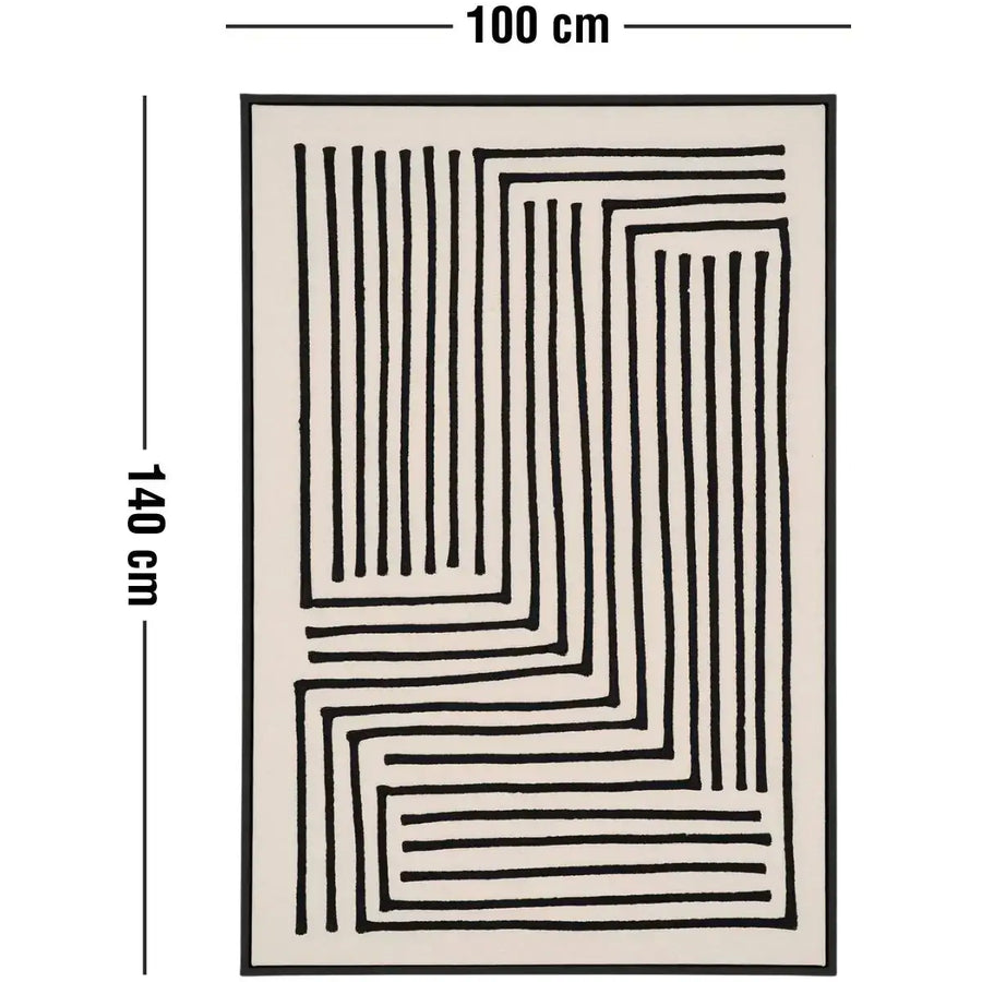 Lipari Lærreds billede 100 x 140 x 3 cm 6