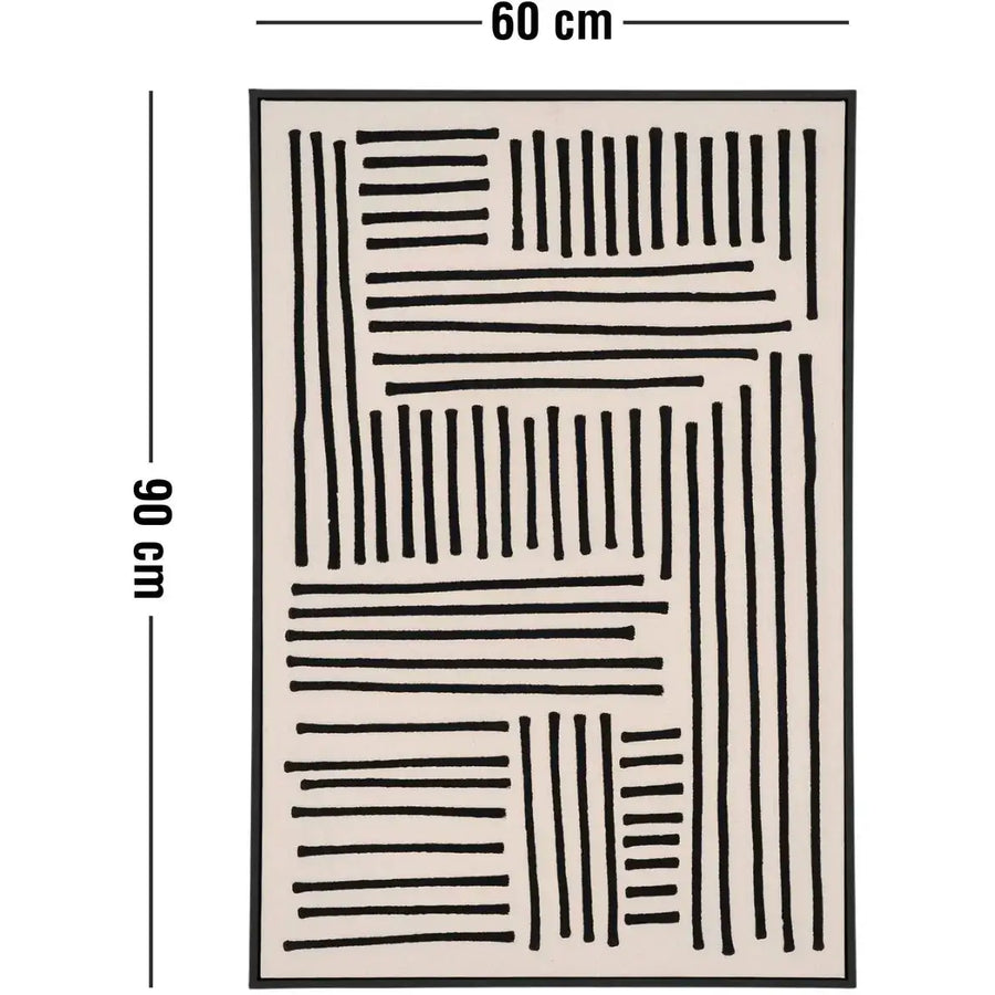 Lipari Lærreds billede 60 x 90 x 4 cm 5