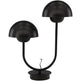 Lyckorna Bordlampe sort