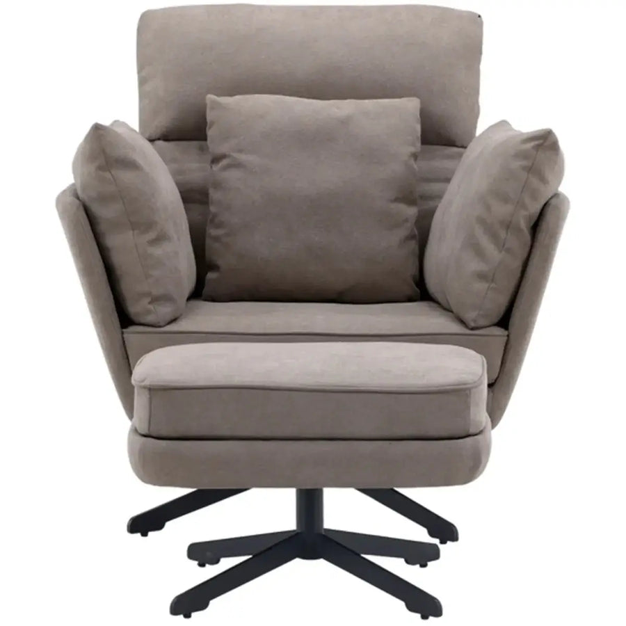 Madrid Lænestol og fodskammel 2