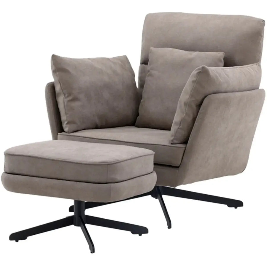 Madrid Lænestol og fodskammel 3