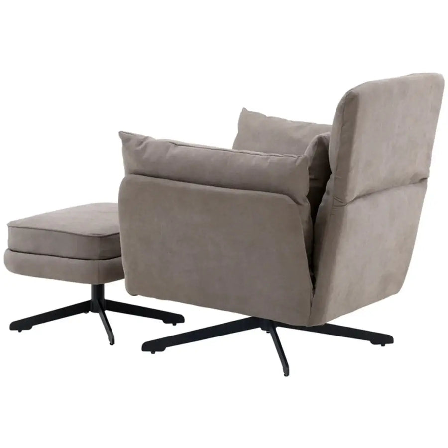 Madrid Lænestol og fodskammel 6