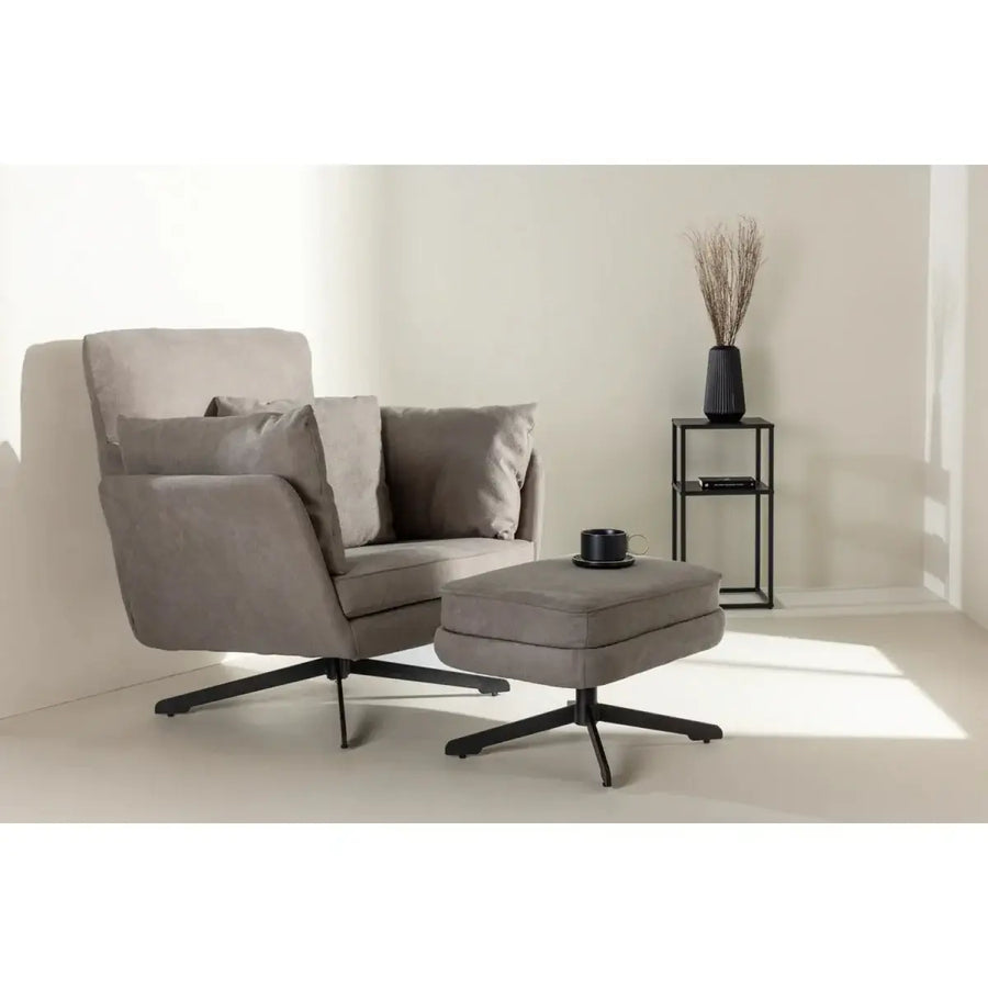 Madrid Lænestol og fodskammel 7