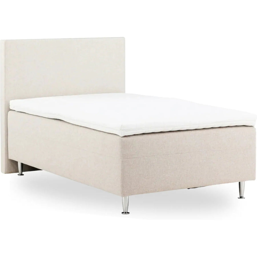 Mesa kontinentalseng beige inkl. topmadras, 120 x 200 cm