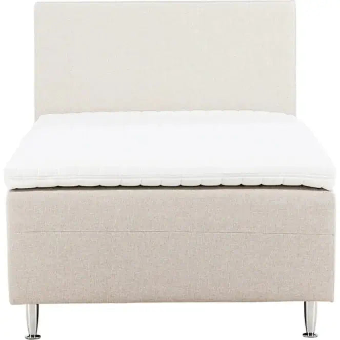 Mesa kontinentalseng beige inkl. topmadras, 120 x 200 cm