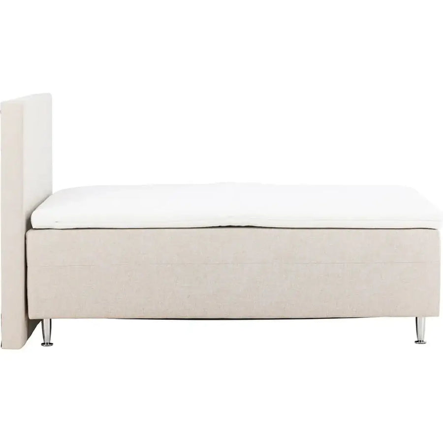 Mesa kontinentalseng beige inkl. topmadras, 120 x 200 cm