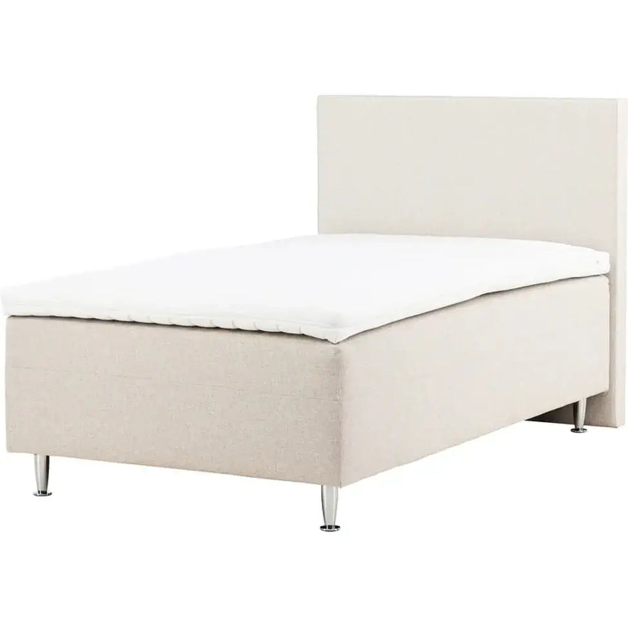 Mesa kontinentalseng beige inkl. topmadras, 120 x 200 cm