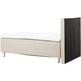 Mesa kontinentalseng beige inkl. topmadras, 120 x 200 cm