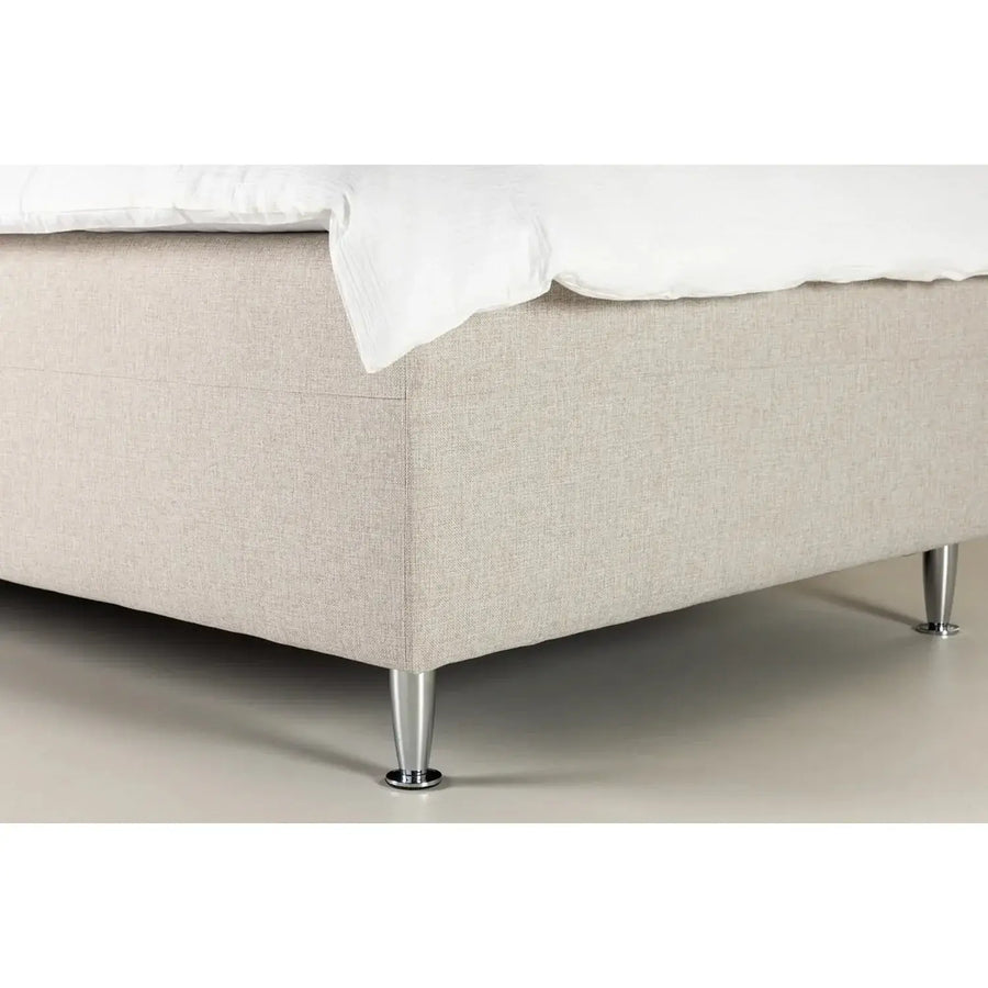 Mesa kontinentalseng beige inkl. topmadras, 120 x 200 cm