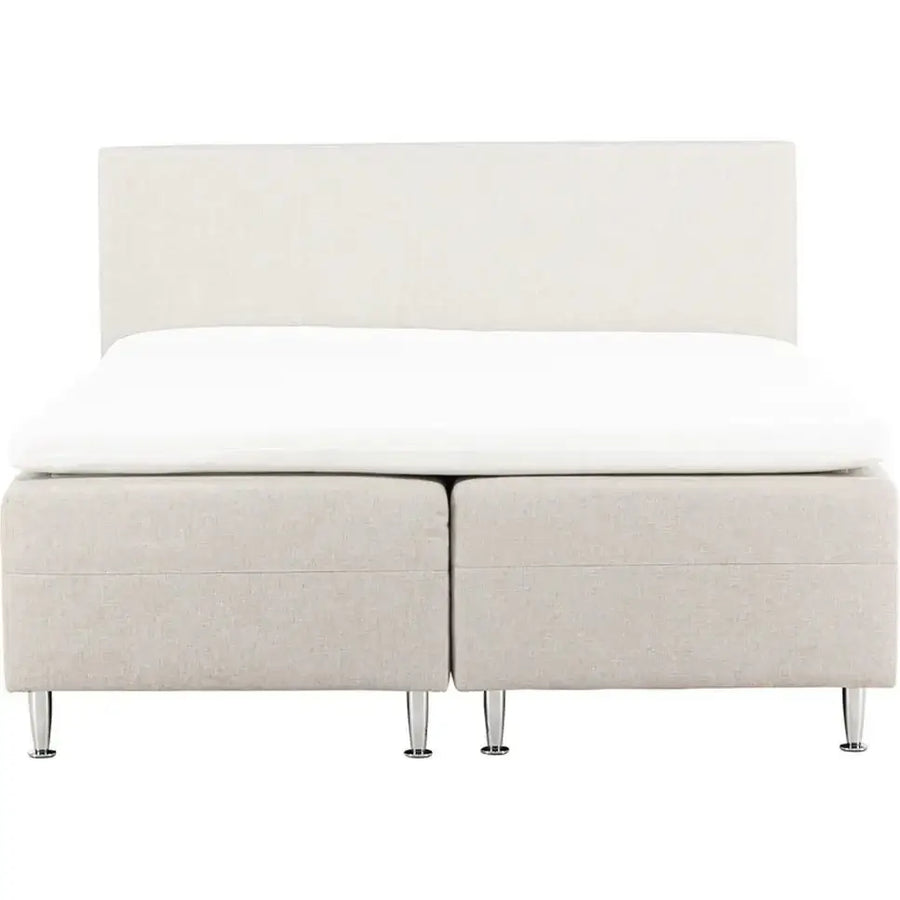 Mesa kontinentalseng beige inkl. topmadras, 180 x 200 cm