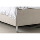 Mesa kontinentalseng beige inkl. topmadras, 180 x 200 cm