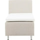 Mesa kontinentalseng beige inkl. topmadras, 90 x 200 cm