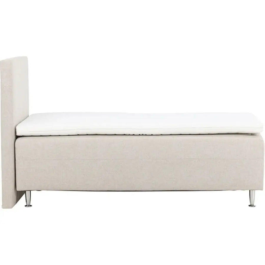 Mesa kontinentalseng beige inkl. topmadras, 90 x 200 cm