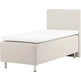 Mesa kontinentalseng beige inkl. topmadras, 90 x 200 cm