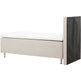 Mesa kontinentalseng beige inkl. topmadras, 90 x 200 cm