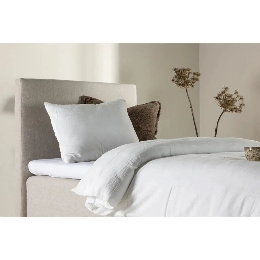 Mesa kontinentalseng beige inkl. topmadras, 90 x 200 cm