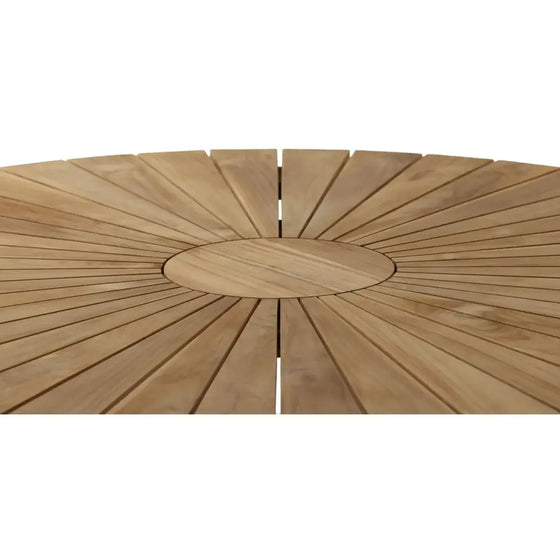 Mexico Havebord sort 140 x 75 cm