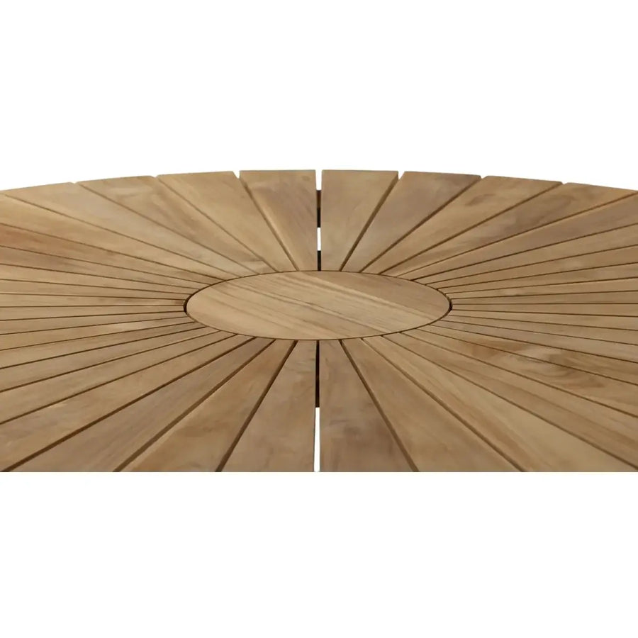 Mexico Havebord sort 140 x 75 cm
