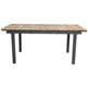Mexico Havebord sort 240 x 90 x 75 cm