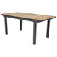 Mexico Havebord sort 240 x 90 x 75 cm