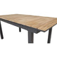 Mexico Havebord sort 240 x 90 x 75 cm