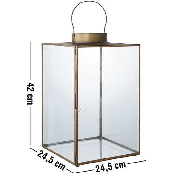 Mohali Lanterne 42 x 24,5 x 24,5 cm