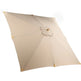 Naxos Parasol beige 300 x 300 cm