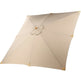 Naxos Parasol beige 300 x 300 cm