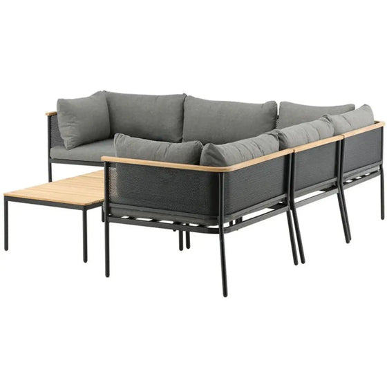Nettan Loungehavesæt med sofa og loungebord