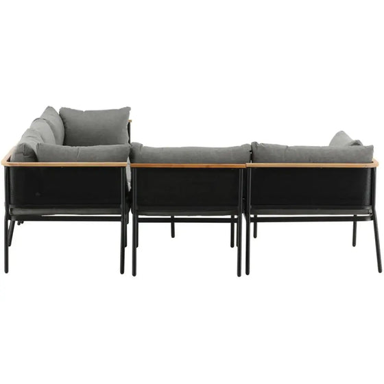 Nettan Loungehavesæt med sofa og loungebord