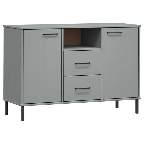 OSLO Skænk 113 x 40 x 77 cm Grå
