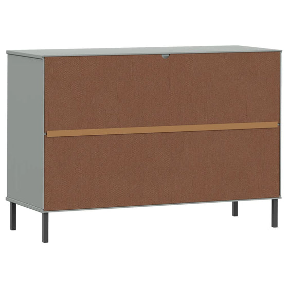 OSLO Skænk 113 x 40 x 77 cm Grå