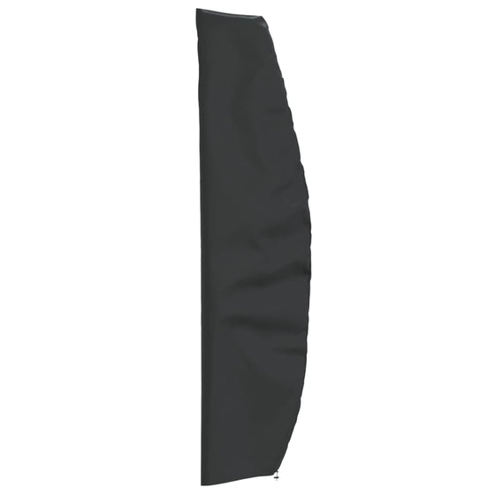 Parasolovertræk 265 x 50/70/40 cm Sort