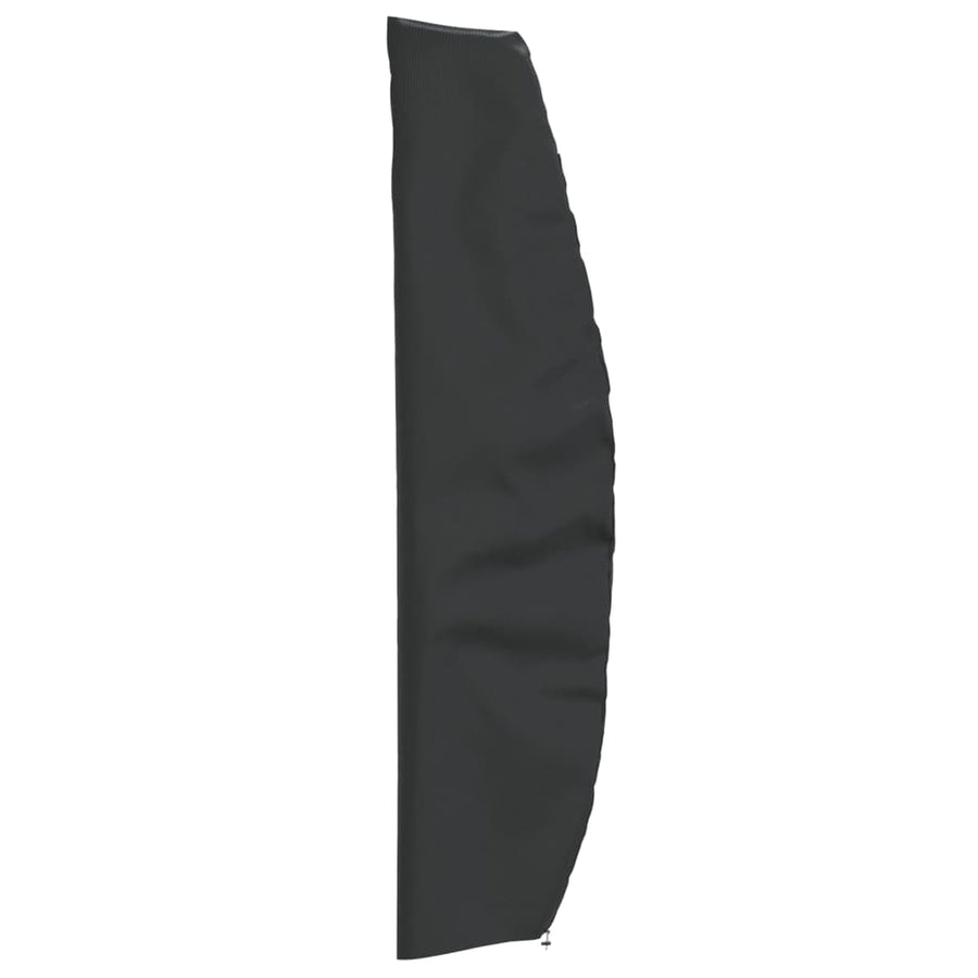 Parasolovertræk 265 x 50/70/40 cm Sort