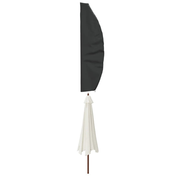 Parasolovertræk 280 x 30/81/45 cm Sort