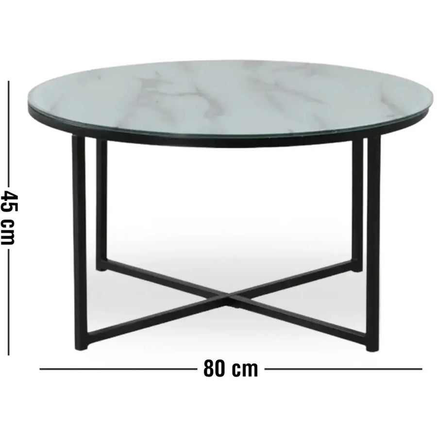 Rock Sofabord 80 x 45 cm 4