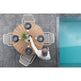 Rosario Havebord 140 x 75 cm