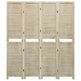 Rumdeler 4-Panels 140 x 165 cm Kejsertræ