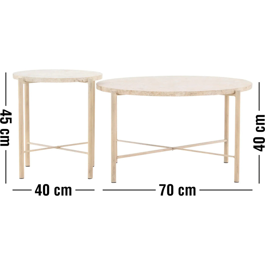 Sandhamn Sofabordssæt 9