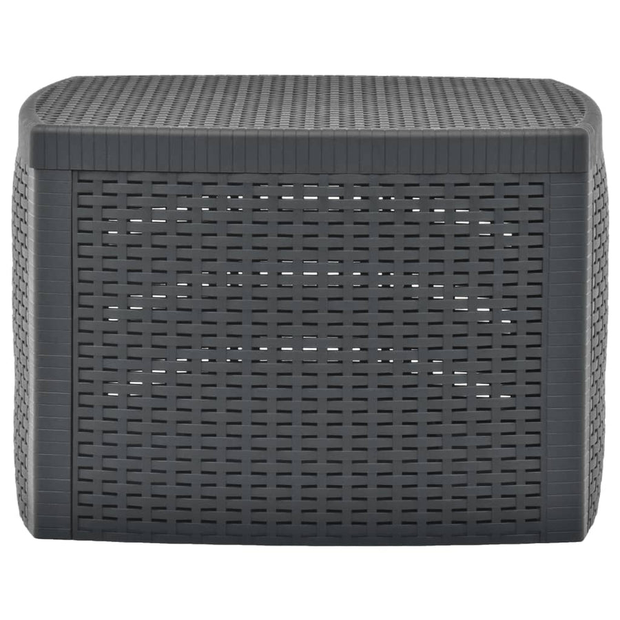Sidebord 54 x 54 x 36,5 cm Antracitgrå