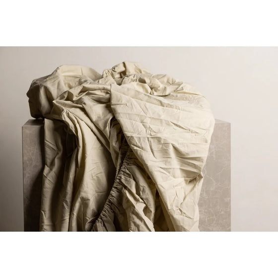 Sigrid Faconlagen beige 200 x 180 cm