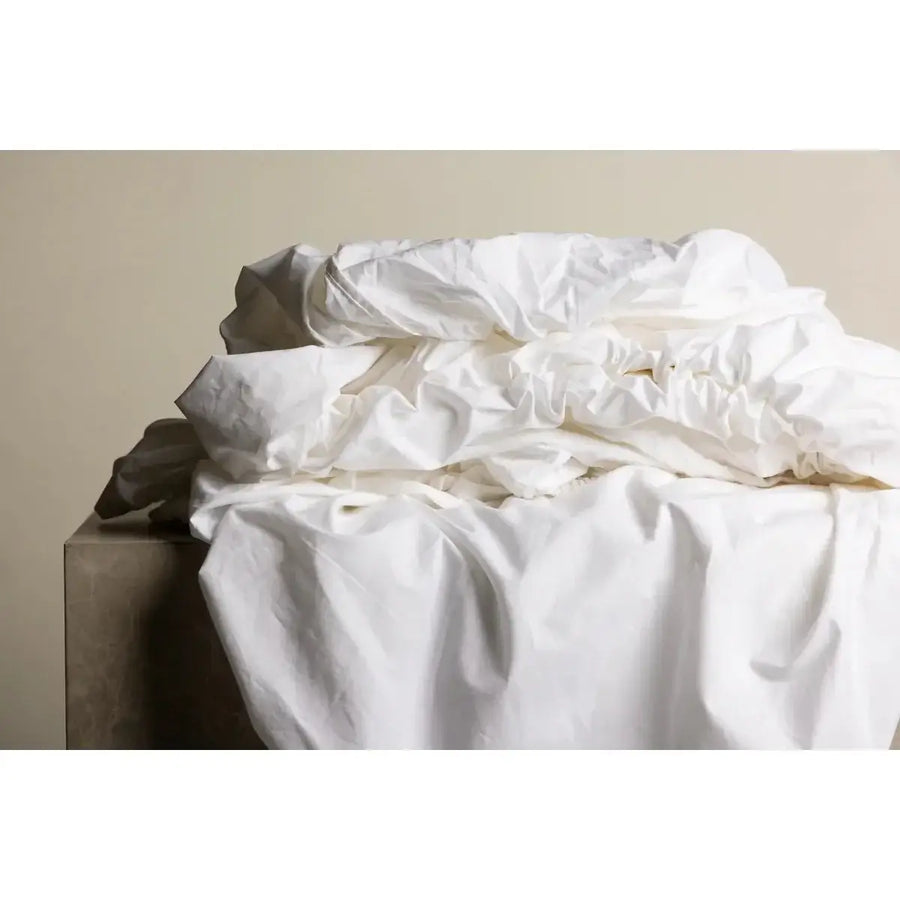 Sigrid Faconlagen hvid 200 x 180 cm