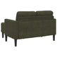 Sofa 2 Pers. Med Chaiselong 125 cm Læder