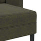 Sofa 2 Pers. Med Chaiselong 125 cm Læder