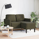 Sofa 2 Pers. Med Chaiselong 125 cm Læder